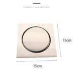 15X15 Drenaje de piso de tornillo de tornillo oculto