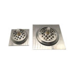 10X10 At 15X15 Concealed Footrest Bouncing Floor Drain