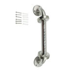 Xunjia/xinzhijia – 201 Pegangan Keselamatan Kolam Renang Tandas Bilik Mandi Keluli Tahan Karat dengan Tapak Besi