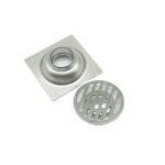 Көтерме инженерия 304 Тот баспайтын болат алаң 10 * 10 см 2 мм қалың сызықты еденді иісі жоқ