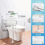 KJ-6040 Toilet Double U Landing – la versátil barandilla de baño de acero inoxidable y ABS