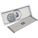 高品質飯店廚房防臭瓷磚插入式格柵集水坑線性地漏過濾器適用於浴室淋浴房 XUNJIA/XINZHIJIA