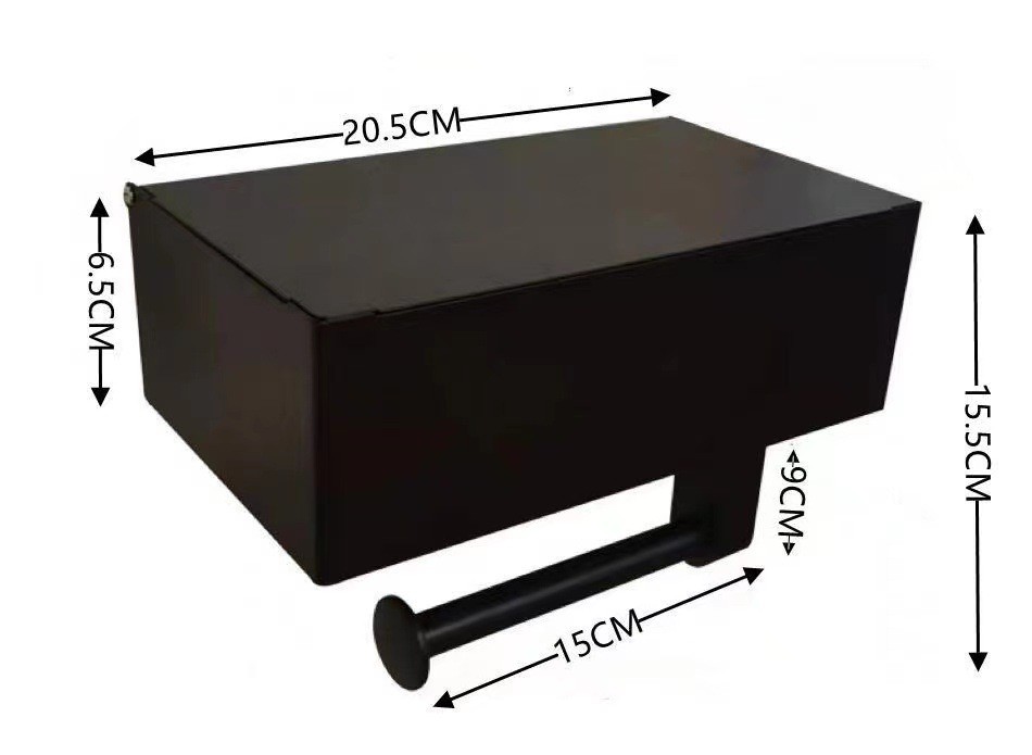 Xunjia/xinzhijia – Gran oferta nuevo baño de acero inoxidable montado en la pared fuerte soporte para plato de pañuelos de papel pegajoso