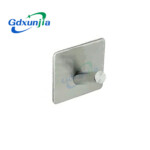 Xunjia/xinzhijia -304 Vendor Supply Inclined Single Square Viscose 304 Stainless Steel Coat Hook