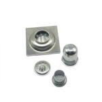 Xinzhijia/xunjia – 衛浴10*10cm 2mm厚方格 304 不銹鋼地漏帶防回流器深水密封芯