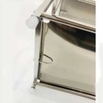 Xunjia/xinzhijia – Easy To Install 3 Layers Of 30cm 201 Stainless Steel Kitchen Vertical Spice Chopsticks Storage Rack