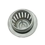 Domestic Supplier ng Pabrika 201 Hindi kinakalawang na asero 100mm Round Balkonahe Floor Drain ——XINZHIJIA / XUNJIA