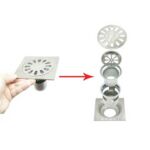 Xunjia/xinzhijia – 2023 New Kitchen Bathroom Bathroom Floor Drain Hardware Stainless Steel Sewer Floor Drain