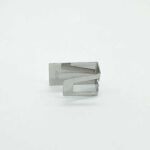 Perekat kamar mandi yang dipasang di dinding 304 Dudukan sikat gigi kamar mandi yang dipasang di dinding stainless steel