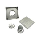 Tấn Gia/xinzhijia – Bán buôn Tấm lót vô hình dày 2 mm 304 Ống thoát sàn vuông inox