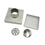 Tấn Gia/xinzhijia – Bán buôn Tấm lót vô hình dày 2 mm 304 Ống thoát sàn vuông inox