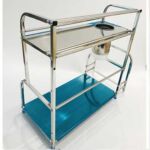 ซุนเจีย/ซินจือเจีย – สองชั้นแนวตั้งขนาด 40 ซม. 201 สแตนเลสครัวซอสขวดเก็บขวดเก็บ