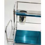 ซุนเจีย/ซินจือเจีย – สองชั้นแนวตั้งขนาด 40 ซม. 201 สแตนเลสครัวซอสขวดเก็บขวดเก็บ