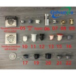 23 common types of floor drain accessories in gdxunjia factory