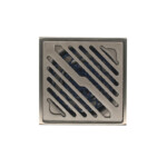 Gun gray thickened odorproof stainless steel floor drain