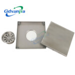 Hidden floor drain large displacement stainless steel invisible floor drain in bathroom