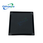 Verdeckter Bodenablauf aus Edelstahl, Bodenablauf aus Keramikfliesen in verschiedenen Farben.