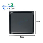 Verdeckter Bodenablauf aus Edelstahl, Bodenablauf aus Keramikfliesen in verschiedenen Farben.