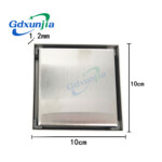 Verdeckter Bodenablauf aus Edelstahl, Bodenablauf aus Keramikfliesen in verschiedenen Farben.